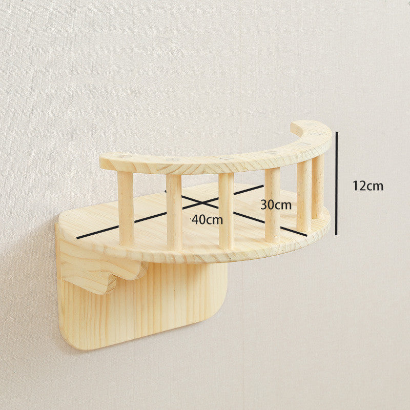 Solid Wood Cat Climbing Furniture