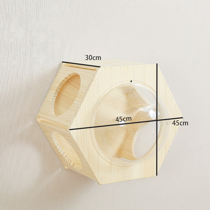 Solid Wood Cat Climbing Furniture