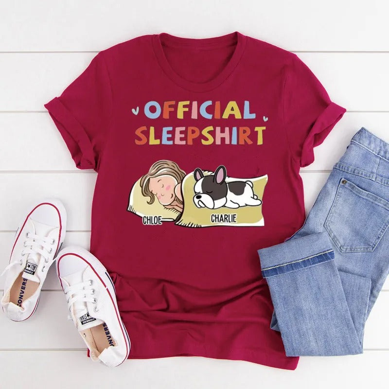 Sleep T-shirt Personalized