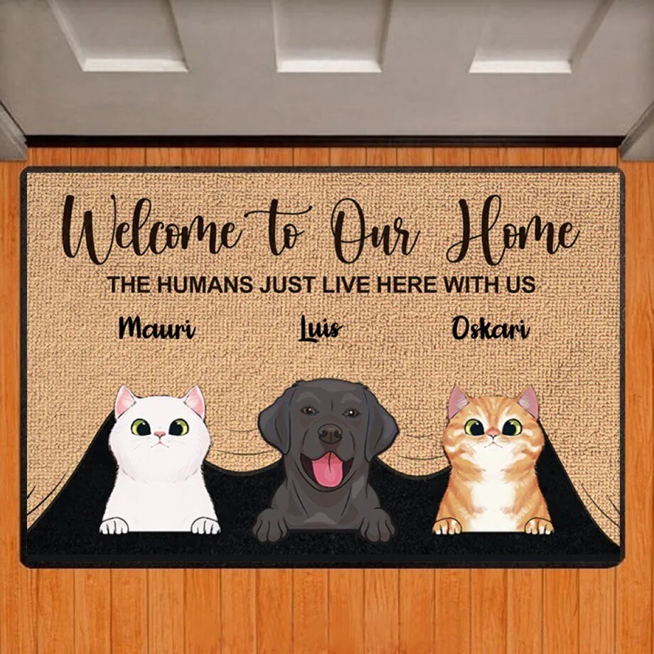 Personalized doormat